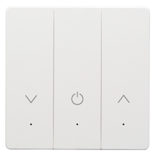 Tuya WiFi Light Dimmer Switch with Neutral Line, 250W Load Power, Tempered Glass Panel, Compatible with Alexa & Google Home